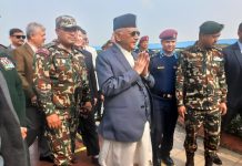 प्रधानमन्त्री ओलीलाई गृहजिल्ला झापामा स्वागत