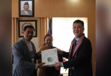 चनपाका प्रमुख गिरीसँग जापानका कार्यवाहक राजदूतबीच भेटवार्ता