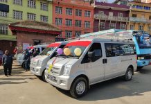 काभ्रेपलाञ्चोकको खोपासी र शंखुबाट कोटेश्वर–तिनकुनेसम्म इभी माइक्रो सेवा