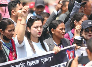 शिक्षक आन्दोलनले देखायो नेताहरुको हैसियत