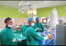 पहिलो पटक एन्डोस्कोपिक सर्जरीबाट मिर्गाैलाको पत्थरी निकाल्याे