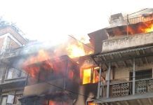 मखनटोलमा ग्यास चुहिएर भएको आगलागी नियन्त्रणमा