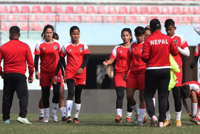 nepali-womens-football-training