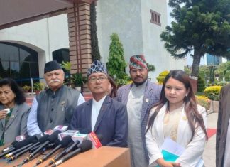 राप्रपाद्वारा आज संसद बहिष्कार