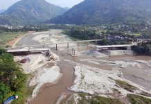 मादीनदीमाथिको पुल अन्तिम चरणमा पुगे