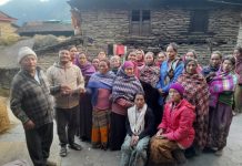देउसीभैलो खेलेर सङ्कलन गरेको रकम सडक निर्माणमा सहयोग