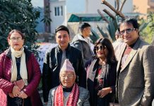 वरिष्ठ साहित्यकार लोकेन्द्र बहादुर चन्दलाई अभिनन्दन