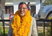 जनार्दन शर्मा रुकुम पश्चिमबाट उम्मेदवारी दर्ता