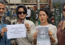 इनिशा बिकका लागि न्याय माग्दै सडकमा