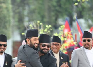 रविले दिए नवनियुक्त प्रधानमन्त्री बालेन्द्रलाई बधाई