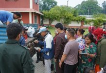 सुकुमवासीहरुकाे अस्थायी व्यवस्थापन