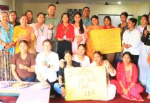 महिनावारी चक्रबारे अभिमुखिकरणका साथै ब्रासलेट बनाएर बितरण