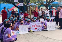 उचित पारिश्रमिक नपाएको भन्दै आन्दोलनमा उत्रिए