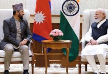रवि र मोदीबीच उच्चस्तरीय भेटवार्ता