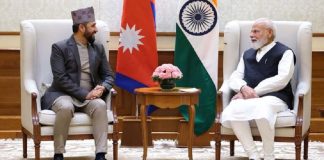 रवि र मोदीबीच उच्चस्तरीय भेटवार्ता