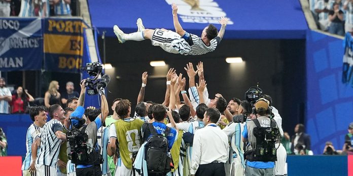 (SP)U.S.-ATLANTA-FOOTBALL-FIFA WORLD CUP-ROUND OF 16-ARG VS EGY