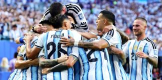 विश्वकप फुटबलमा अर्जेन्टिना अन्तिम १६ मा प्रवेश
