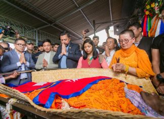 जनकवि दुर्गालाल श्रेष्ठको राष्ट्रिय सम्मानका साथ अन्त्येष्टि