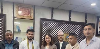 “सांस्कृतिक पथ” भएको यथार्थ तर्फ ध्यानाकर्षण पत्र मन्त्रीहरूलाई बुझाए