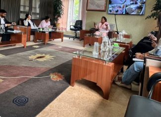 राहत सामग्री उपलब्ध गराउने विषयमा संसदहरूसँग छलफल