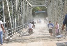 आरुघाटमा बेलीब्रिज निर्माण