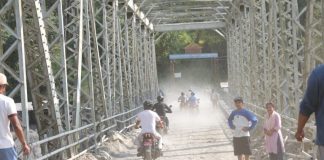 आरुघाटमा बेलीब्रिज निर्माण