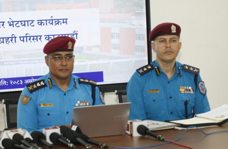 उपत्यकामा तीन हजार ५०६ जना प्रहरी परिचालन